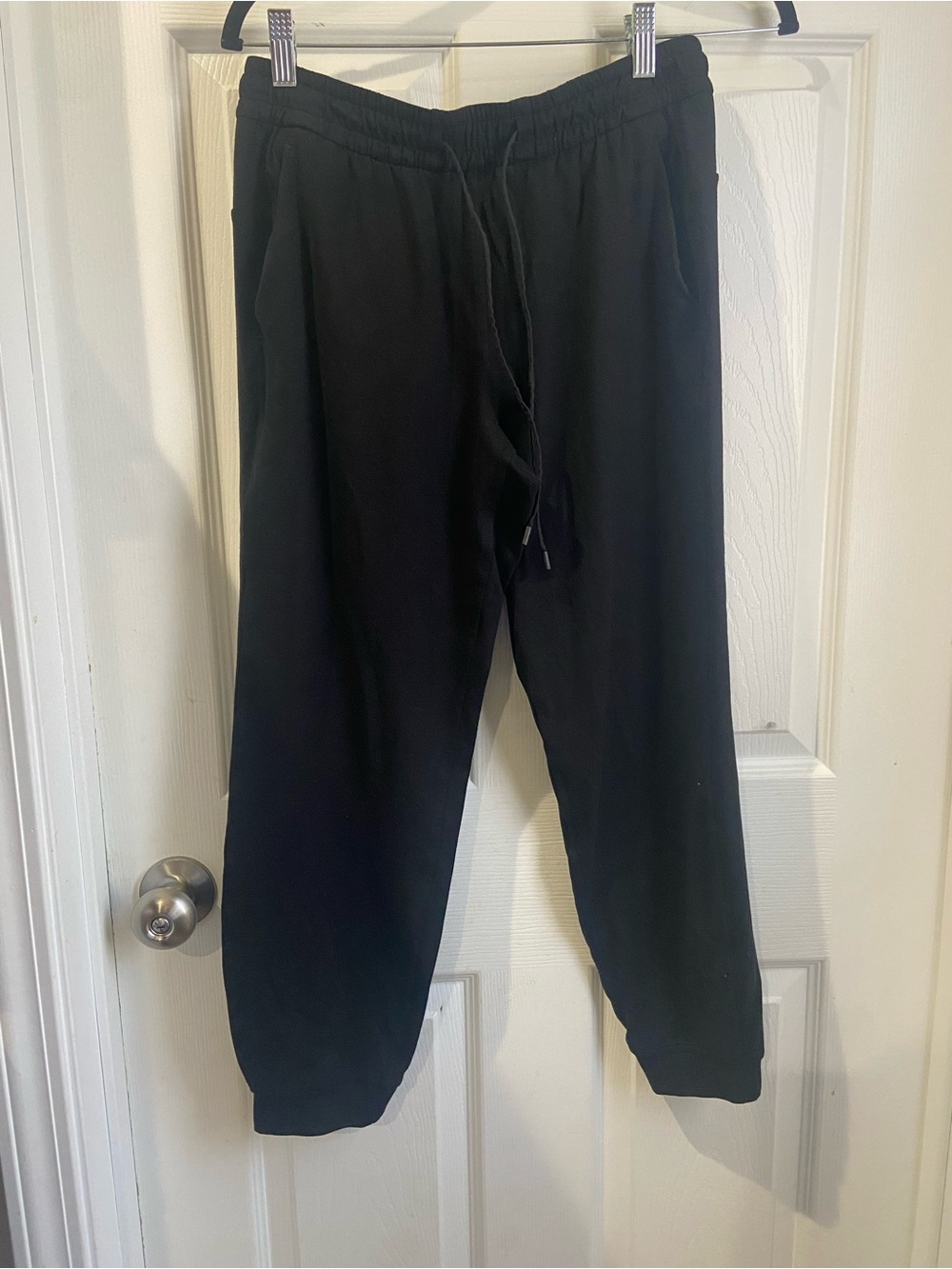 lululemon athletica Black Elastic Waist Jogger Pants